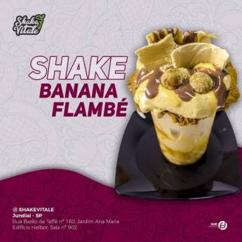 Comprar o produto de Shake Banana Flambé em Alimentos em Jundiaí, SP por Solutudo