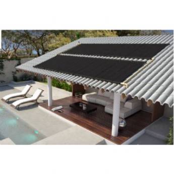 Comprar o produto de Kit Aquecedor Solar Piscina até 22,05 m2 até 31 mil litros (07 Placas 3m) Pratic em Aquecedores em Birigui, SP por Solutudo