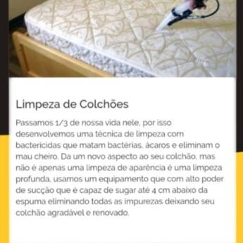 Comprar o produto de Limpeza de Colchões em Residencial em Marília, SP por Solutudo