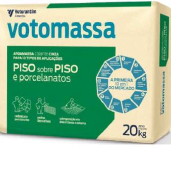 Comprar produto Argamassa Piso sobre Piso Votomassa 10 em 1 em Argamassa - Rejunte pela empresa Atacadão do Cimento - Cimento em Atibaia em Atibaia, SP
