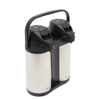 Comprar o produto de Garrafa térmica inox duplo 5.0L em Garrafas Térmicas pela empresa Casa Vitória em Foz do Iguaçu, PR por Solutudo