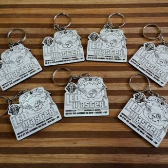 Comprar o produto de Chaveiro em Acrílico e MDF em Chaveiros em Bauru, SP por Solutudo