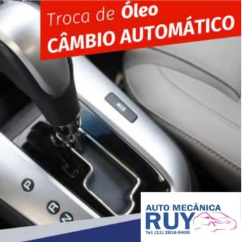 Comprar o produto de Troca de óleo da transmissão AUTOMÁTICA em Veículos e Transportes pela empresa Auto Mecânica Ruy em Jundiaí, SP por Solutudo