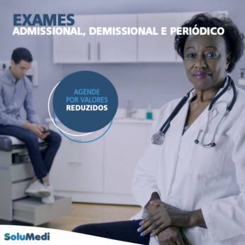 Comprar o produto de Exames Admissionais em Saúde em São Vicente, SP por Solutudo