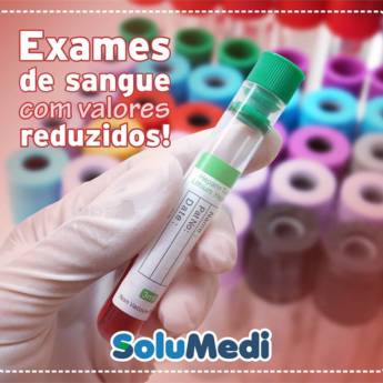 Comprar o produto de Exames de Sangue em Saúde em São Vicente, SP por Solutudo