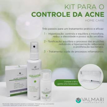 Comprar o produto de Kit Para o Controle da Acne em Cosméticos e Cuidado Pessoal em Bauru, SP por Solutudo