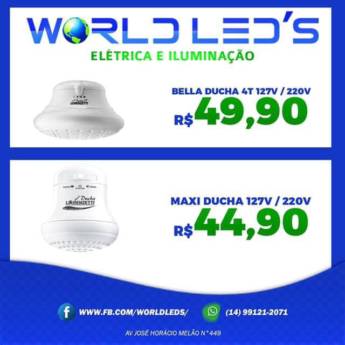Comprar o produto de Duchas em Materiais Elétricos em São Manuel, SP por Solutudo