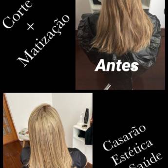Comprar o produto de Corte de Cabelo e Matização em Cabeleireiros em Bauru, SP por Solutudo