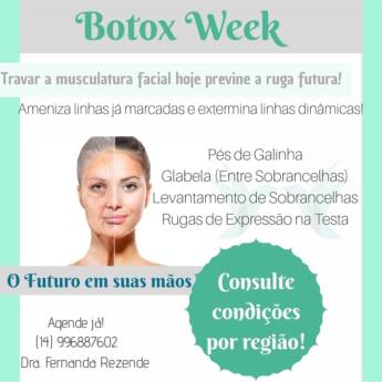 Comprar o produto de Botox Week em Clínicas de Estética e Beleza em Lençóis Paulista, SP por Solutudo