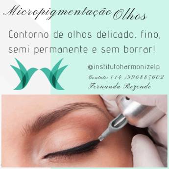 Comprar o produto de Micropigmentação Olhos em Clínicas de Estética e Beleza em Lençóis Paulista, SP por Solutudo