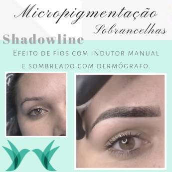 Comprar o produto de Micropigmentação Sobrancelhas - Shandowline em Clínicas de Estética e Beleza em Lençóis Paulista, SP por Solutudo