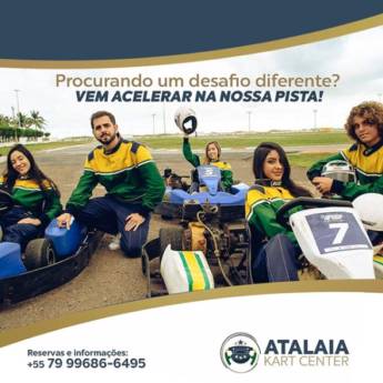 Comprar produto Vem acelerar em nossa pista  em Outros Serviços pela empresa Atalaia Kart Center em Aracaju, SE