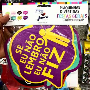 Comprar o produto de Plaquinhas Divertidas em Alimentos e Bebidas em Aracaju, SE por Solutudo