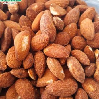 Comprar o produto de Amêndoas Defumadas  em Alimentação Saudável pela empresa Mercearia Alimentos Naturais em Mineiros, GO por Solutudo