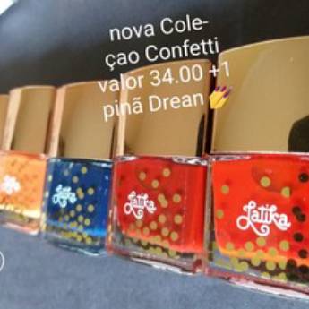 Comprar o produto de Latika Nail Coleção Confetti em Esmaltes em São Manuel, SP por Solutudo