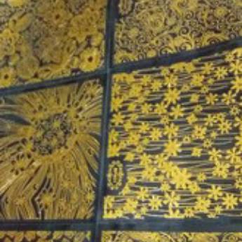 Comprar o produto de Películas Dourada Alto Relevo em Decoração de Unhas em São Manuel, SP por Solutudo