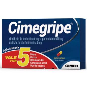 Comprar o produto de Cimegripe  em Medicamentos pela empresa Farmácia Preço Justo - Vila C Velha em Foz do Iguaçu, PR por Solutudo