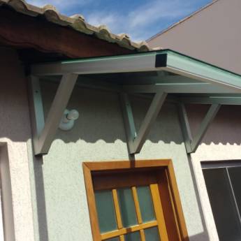 Comprar o produto de Estrutura de Alumínio em Vidraçaria em Botucatu, SP por Solutudo