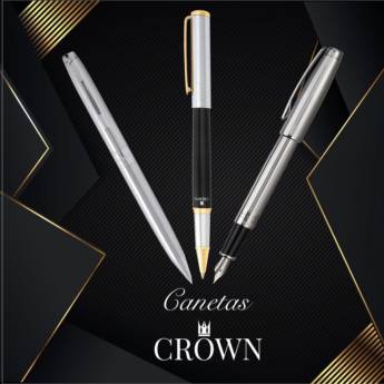 Comprar o produto de Canetas Crown em Canetas em Jundiaí, SP por Solutudo