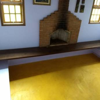 Comprar o produto de Piso de Cimento Queimado Amarelão em Construção em Votorantim, SP por Solutudo