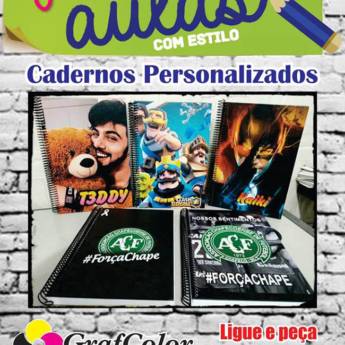 Comprar o produto de Cadernos Personalizados!! em Cadernos em São Manuel, SP por Solutudo