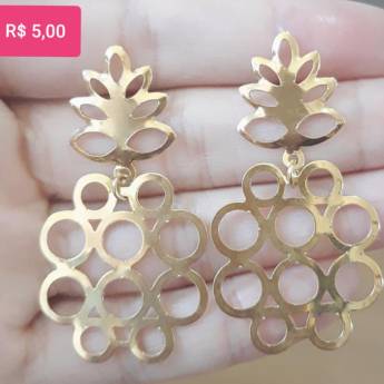 Comprar o produto de Brinco em Semi Joias em Bauru, SP por Solutudo