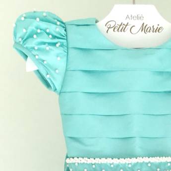 Comprar o produto de Vestido Tiffany  em Moda Infantil em Bauru, SP por Solutudo