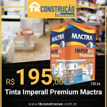 Comprar o produto de Tinta Imperall Premium Mactra em Linha Imobiliária em Jundiaí, SP por Solutudo