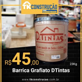 Comprar o produto de Barrica Grafiato DTintas em Outros em Jundiaí, SP por Solutudo