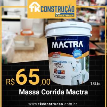 Comprar o produto de Massa Corrida Mactra em Outros em Jundiaí, SP por Solutudo