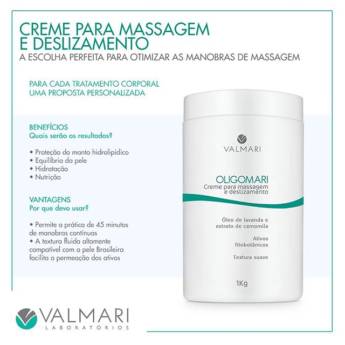 Comprar o produto de Oligomari Creme de Massagem e Deslizamento em Beleza e Cuidado Pessoal em Bauru, SP por Solutudo