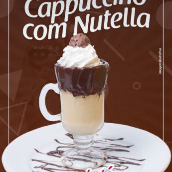 Comprar o produto de Shake de Cappuccino com Nutella em Sobremesas em Itapetininga, SP por Solutudo