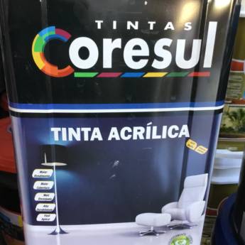 Comprar o produto de Tinta Coresul - tinta Acrílica em Tintas e Impermeabilizantes em Foz do Iguaçu, PR por Solutudo