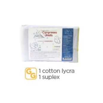 Comprar o produto de COMPRESSA UMIDA COM 2 UNIDADES TAM GG em Saúde em Jundiaí, SP por Solutudo