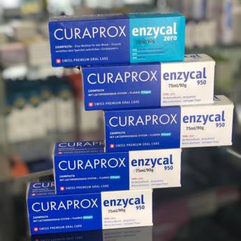 Comprar o produto de Creme Dental Enxycal CURAPROX em Saúde Dental em Mineiros, GO por Solutudo