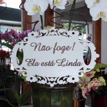 Comprar o produto de Plaquinha para Casamento em Casamentos em Bauru, SP por Solutudo