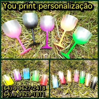 Comprar o produto de Taça de gim em Personalizados em Mineiros, GO por Solutudo