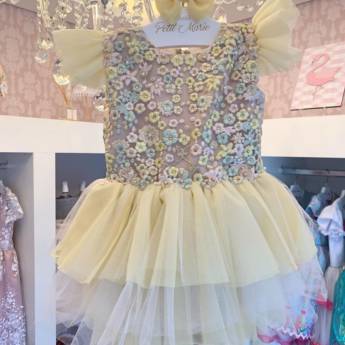 Comprar o produto de Vestido em tons Candy Colors em Moda Infantil em Bauru, SP por Solutudo