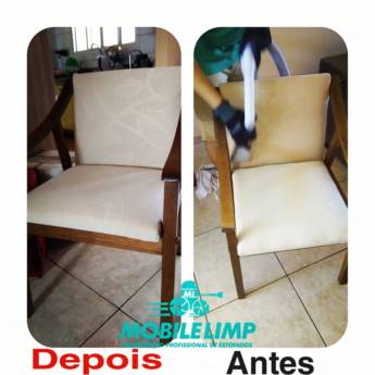 Comprar o produto de Limpeza,Higienização Cadeiras Estofadas em Reparos em Marília, SP por Solutudo