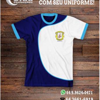 Comprar o produto de Uniforme - Colégio Estadual Professora Alice Pereira Alves - CEPA em Camisetas em Mineiros, GO por Solutudo