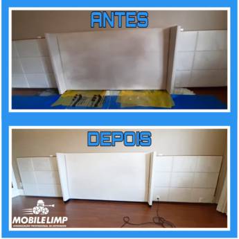 Comprar o produto de Limpeza e Higienização de Cabeceira Cama Box em Reformas em Marília, SP por Solutudo