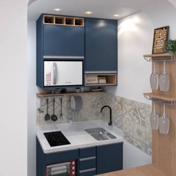 Comprar o produto de Cozinha AP Olivia | São Paulo em Interiores em Curitiba, PR por Solutudo