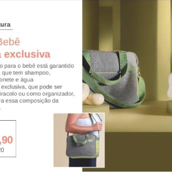 Comprar o produto de Mamãe e Bebê com bolsa exclusiva  em Cosméticos e Cuidado Pessoal em Marília, SP por Solutudo