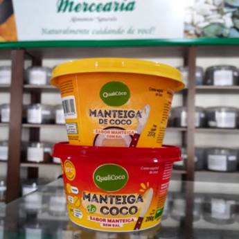 Comprar o produto de Manteiga de Coco em Alimentação Saudável em Mineiros, GO por Solutudo
