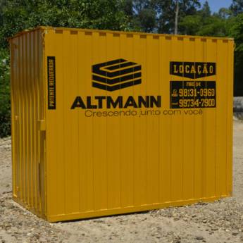 Comprar o produto de Container Almoxarifado em Ferragens e Ferramentas em Barra Bonita, SP por Solutudo