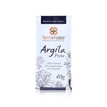 Comprar o produto de Argila Preta Sache 40g (Detox) - TERRAMATER em A Classificar em Jundiaí, SP por Solutudo