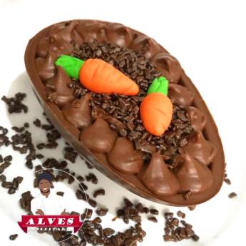 Comprar o produto de Ovo de bolo de cenoura  em Ovo de Páscoa em Praia Grande, SP por Solutudo