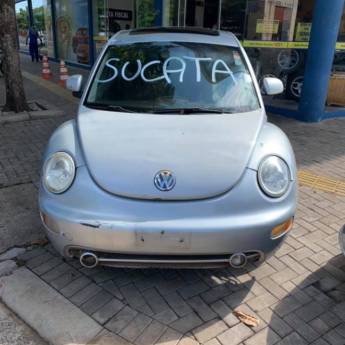 Comprar o produto de New beetle 2.0 automático para retirada de peças e acessórios em Acessórios para Veículos pela empresa Auto Peças Gaúcho Nacionais e Importados em Foz do Iguaçu, PR por Solutudo