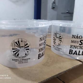 Comprar o produto de Balde de 1 litro  em Personalizados em Bauru, SP por Solutudo