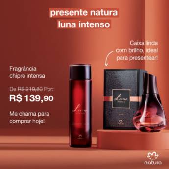 Comprar o produto de Presente Natura Luna Intenso  em Fragrâncias em Marília, SP por Solutudo